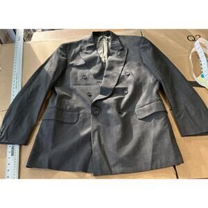 Anderson Little Gray Houndstooth Sport Coat 40L, Tweed Blazer, Classic‎ Jacket